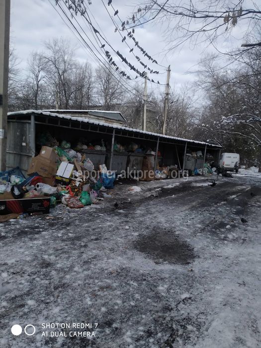 Горожанин жалуется на полные мусорные баки в 9 микрорайоне