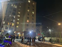 Как жители дома по улице Байтик Баатыра №7Б в Бишкеке встретили Новый год? Фото