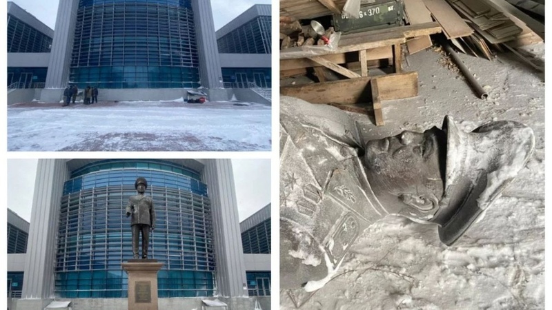 Monument to Nursultan Nazarbayev removed in Astana - Vimarsana News
