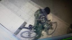 На улице Медерова украли велосипед. Видео