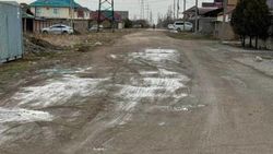 Горожанин просит включить в список ремонтируемых улицу Бердибаева