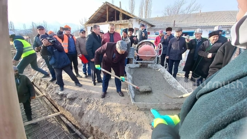 Construction of new school for 225 children kicks off in Ak-Kol village of Leilek - Vimarsana News