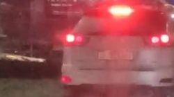 Lexus PX 330 объехал пробку перед железно-дорожным переездом по встречке. Видео