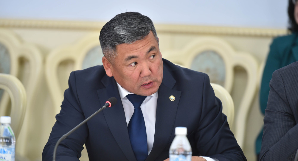 Полпред президента в Баткенской области Абдикарим Алимбаев