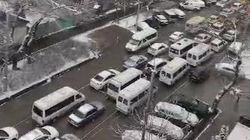 На Киевской образовывается пробка из-за того, что две улицы сделали односторонними, - горожанин