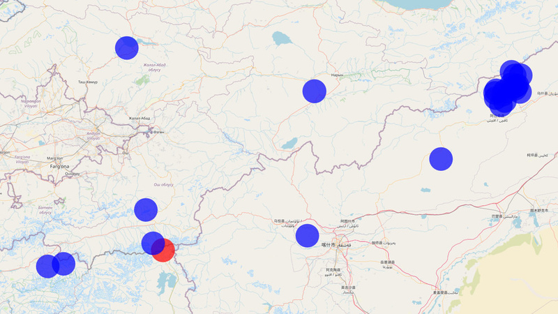 A 3-magnitude earthquake was recorded on the border between Kyrgyzstan and Tajikistan