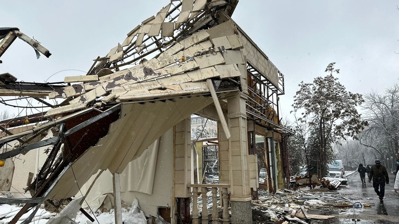 Arzu restaurant demolition near central stadium underway - Vimarsana News