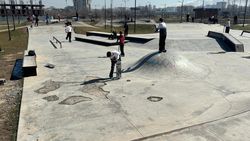 Состояние скейт-площадки в парке «Ынтымак»