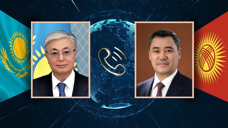 President of Kyrgyzstan Sadyr Japarov holds telephone talk with President of Kazakhstan Kassym-Jomart Tokayev - Vimarsana News