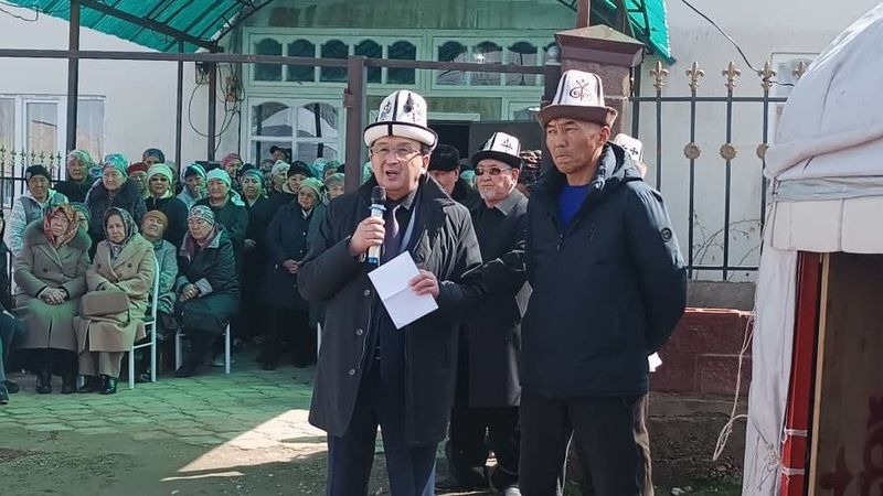 Supreme Court Chairman attends funeral of former Chairman of Ak-Suu District Court - Vimarsana News