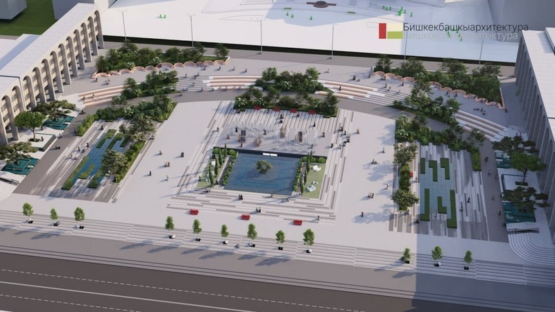 Ala-Too Square closing for reconstruction from April 27 - Vimarsana News