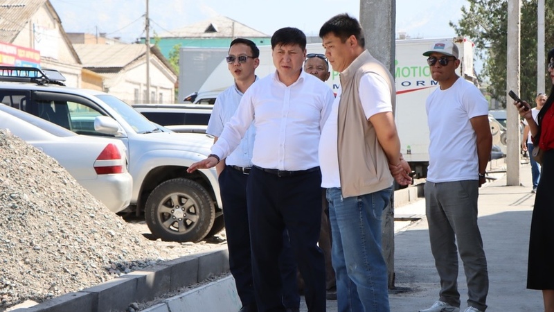 Reconstruction of Matrosov street underway in Bishkek - Vimarsana News