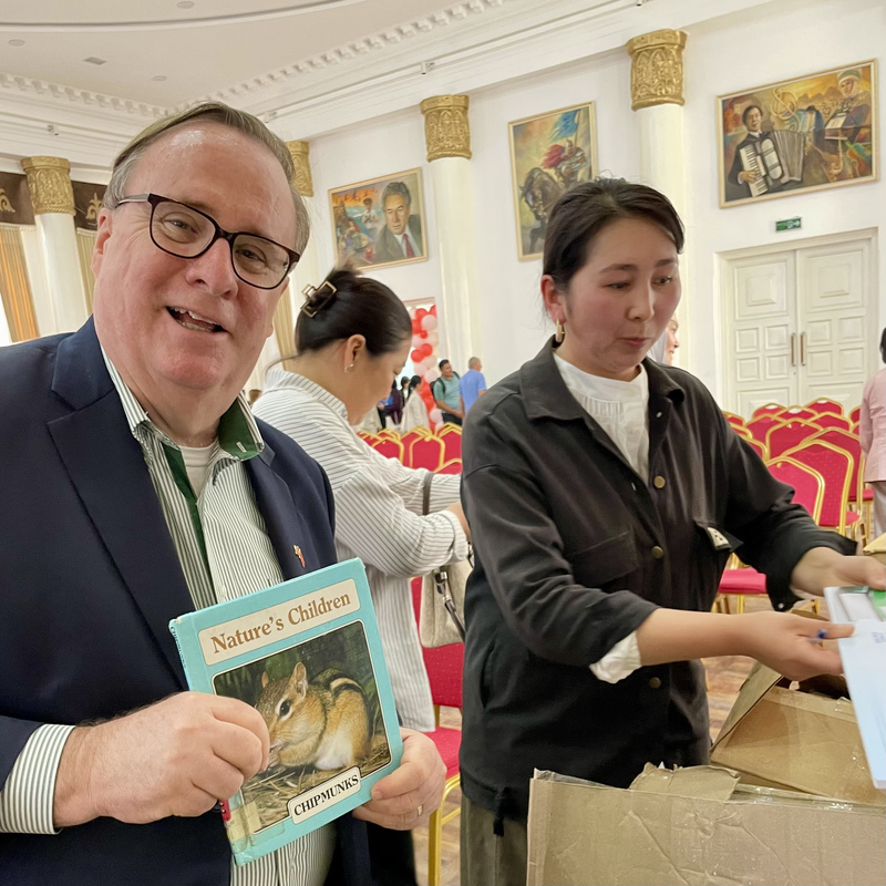 Over 12,000 English language books donated from American people to Kyrgyzstan - Vimarsana News