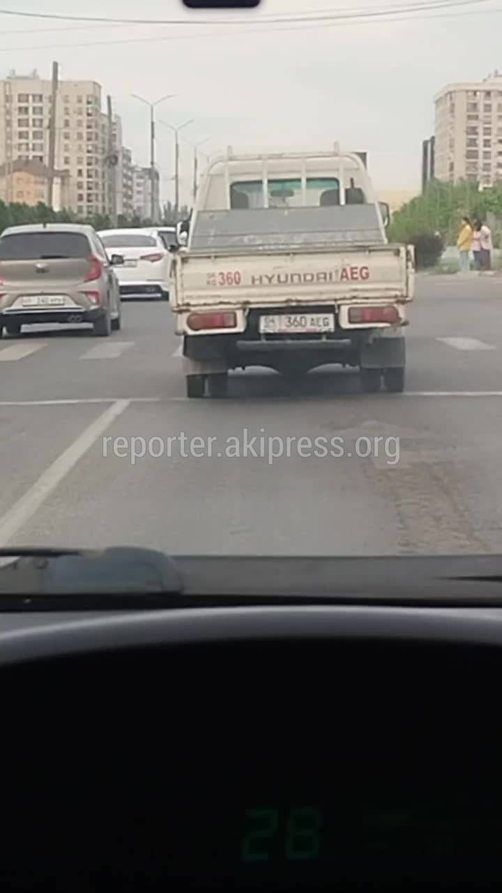 Портер» сильно дымит. Видео горожанина