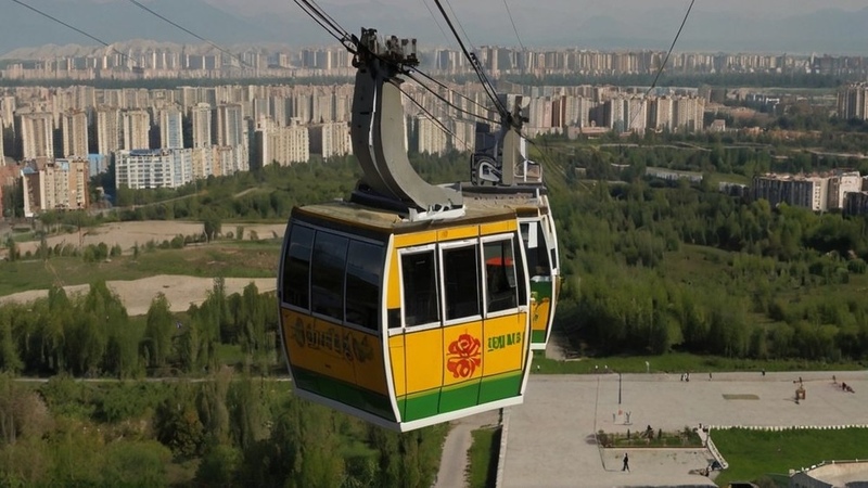 Bishkek authorities consider cable car project along Manas Avenue