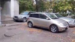 Милиция ищет неизвестных, укравших госномер и сломавших боковые зеркала у машины в 9 мкр