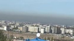 Смог над Бишкеком. Вид с панорамы