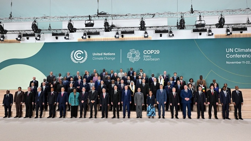 Group Photo Of Leaders Of Over 100 Countries At COP29 In Baku ...