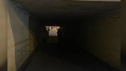 Горожанка просит провести освещение под мостом на Советской