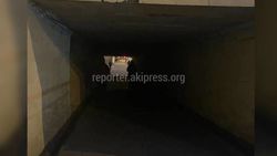 Аварийная служба «Бишкексвет» проверит участок под мостом на Советской