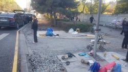 Когда восстановят тротуар на перекрестке Юнусалиева-Миррахимов? - житель Бишкека