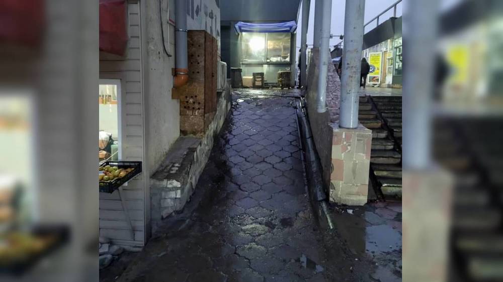 Пандусы на Орто-Сайском рынке крутые и без перил, - горожанин
