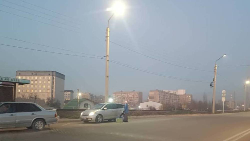 Стихийного продавца ГСМ оштрафовали на 3000 сомов, - мэрия. Фото