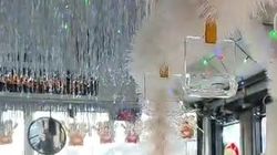 Бишкекчанка благодарит водителя автобуса №5 за новогоднее настроение. Видео