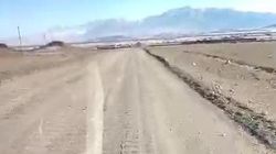 Житель Кочкорского района жалуется на дорогу. Видео