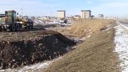 Дорогу по Сухэ-Батора начали продлевать на восток. Видео