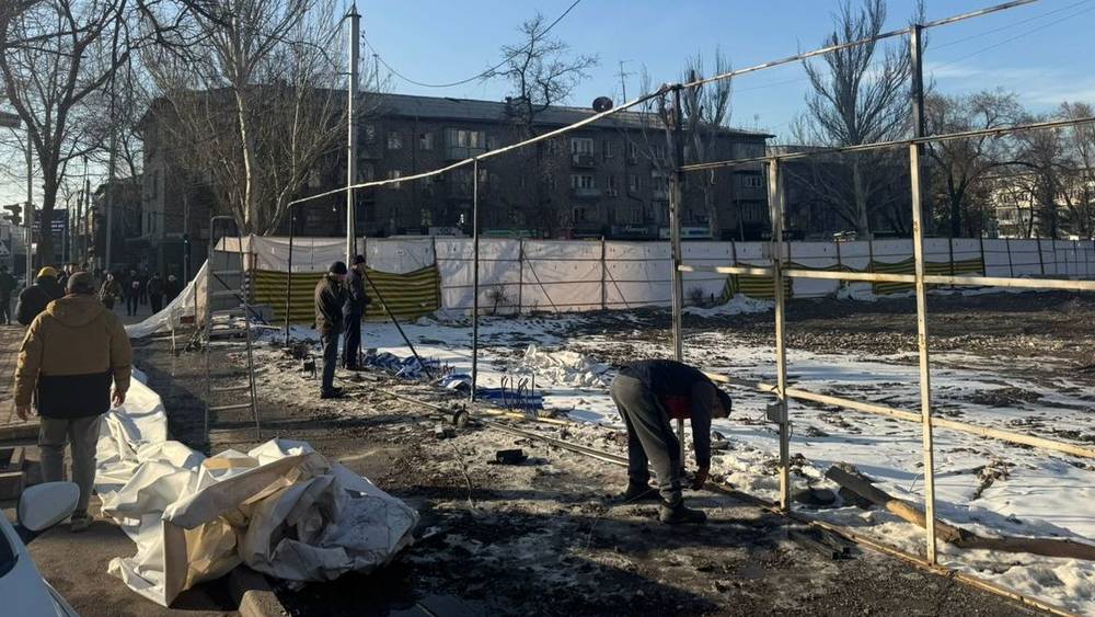 Когда откроют тротуар на Киевской—Исанова? Ответ мэрии
