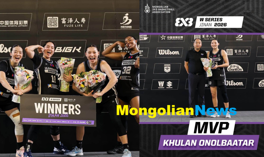 Хулан Ulaanbaatar Amazons командасын аялдар сериясында экинчи таажыга алып барды. Видео