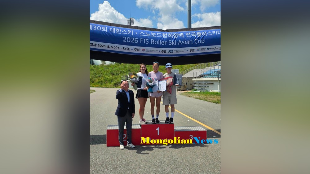 Монгольские лыжники выиграли медали на соревнованиях в Южной Корее.