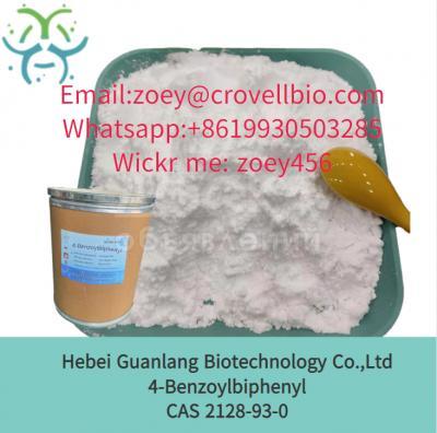 China manufacture supply 4-benzoylbiphenyl CAS 2128-93-0 stock now with low 
Price zoey@crovellbio.com
