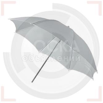 Профессиональные белые фото зонты. 110см (43")