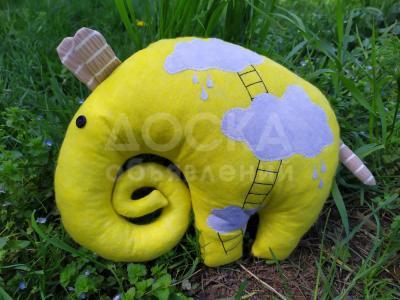Сувенирная игрушка "Слонопотам"(handmade)