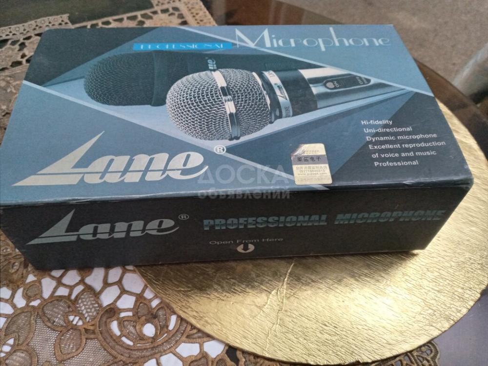 Продам  новый профессиональный, Динамический кардиоидный вокальный микрофон LM-580,