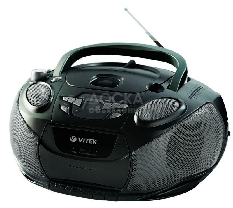 21 - CD радиомагнитола VITEK VT-3456 BK