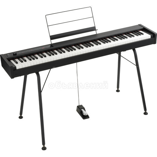 Korg D1 88-Key Digital Stage Piano with Pedal (Black)