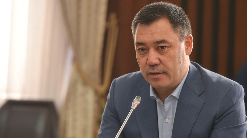 И.о.президента Кыргызстана Садыр Жапаров