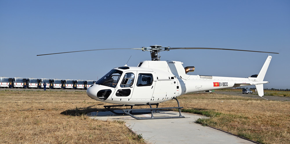 Вертолет Airbus H-125, который получил МЧС