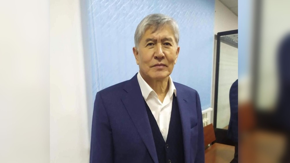 Алмазбек Атамбаев в Первомайском суде 29-ноября 2019 года