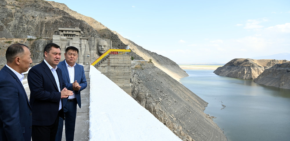 Закладка капсулы для строительства ГЭС «Бала-Саруу» 29 августа 2021 года