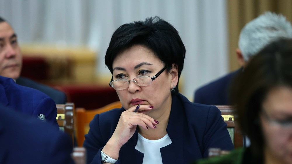 Министр образования и науки Гульмира Кудайбердиева
