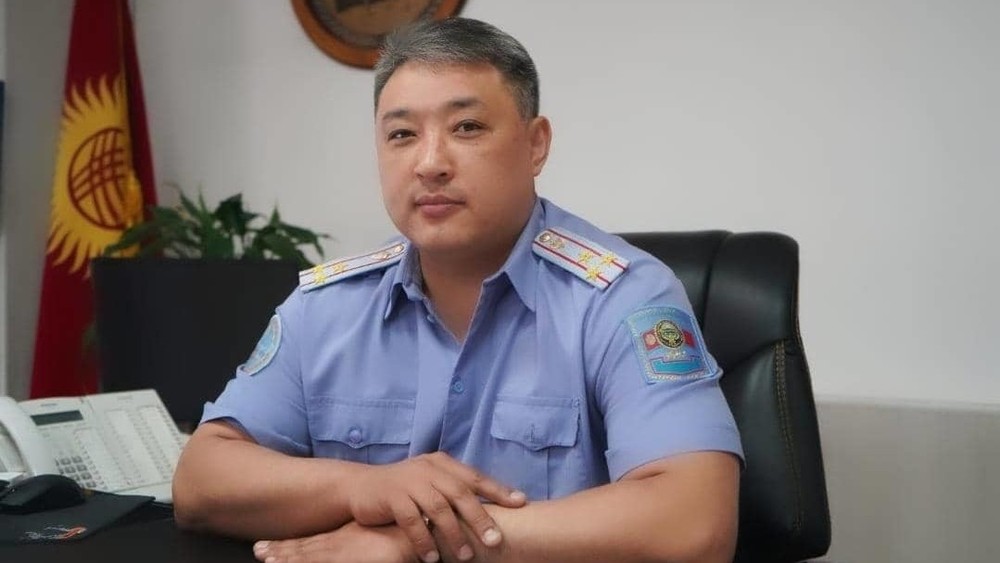 Начальник ГУВД Бишкека Азамат Ногойбаев