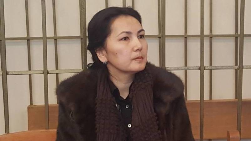 Аида Салянова в суде