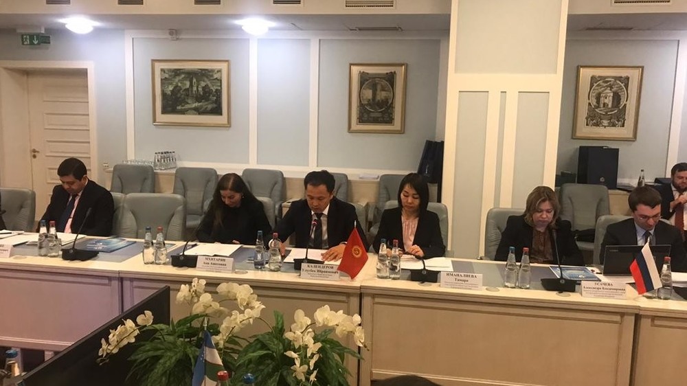 Представители Кыргызстана приняли участие в Совете министерств юстиции стран СНГ