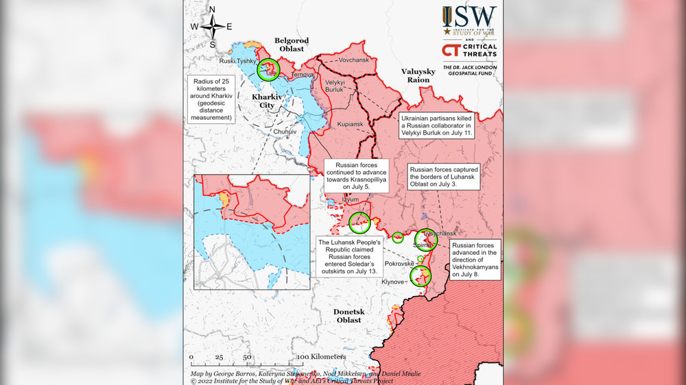 Isw карта боевых действий