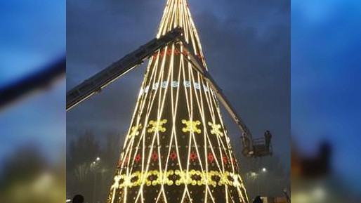 елка в Бишкеке