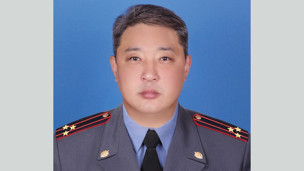 Полковник милиции Азамат Ногойбаев